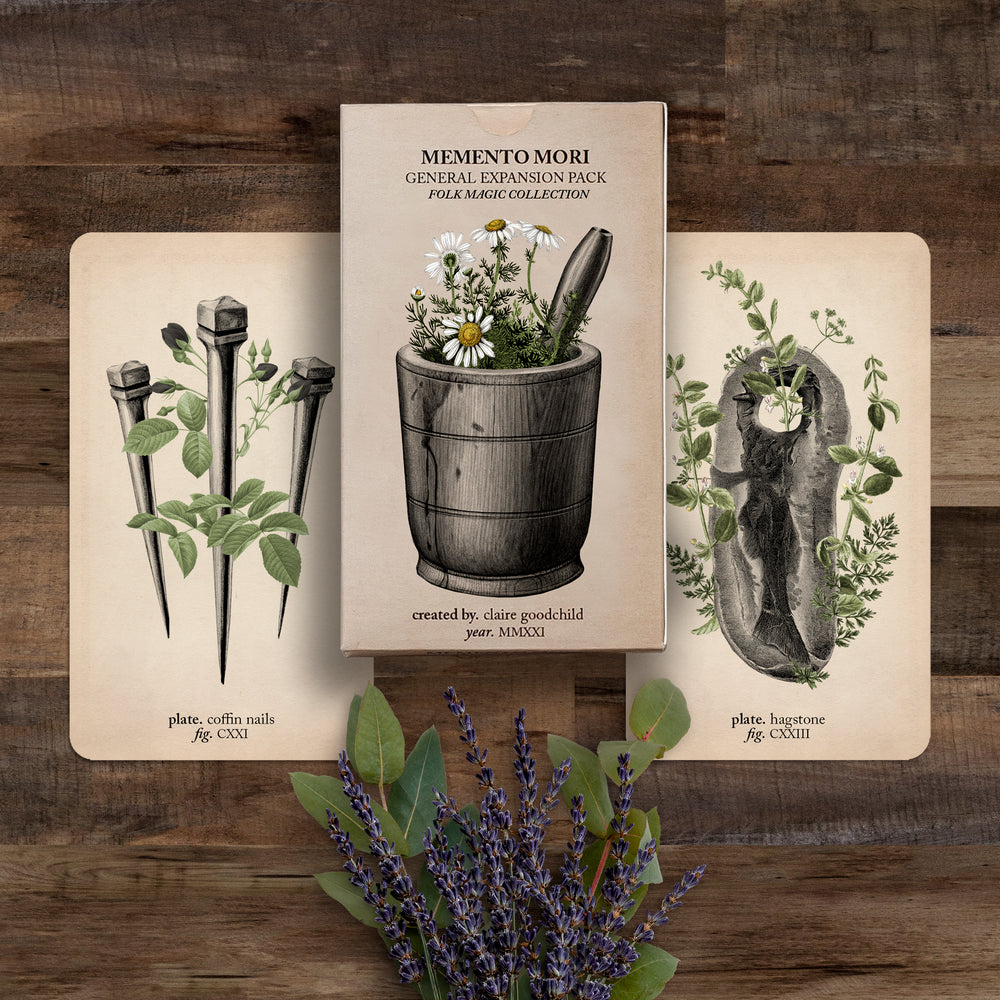 PATREON Memento Mori Expansion: Folk Magic Collection - Black and the Moon