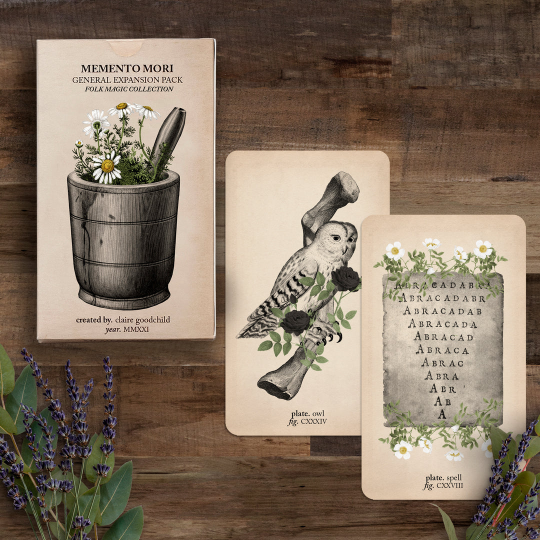 PATREON Memento Mori Expansion: Folk Magic Collection - Black and the Moon