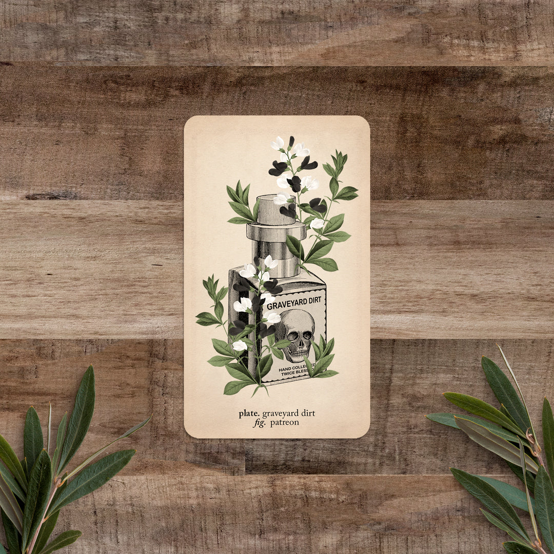 PATREON Single Card: Graveyard Dir - Black and the Moon